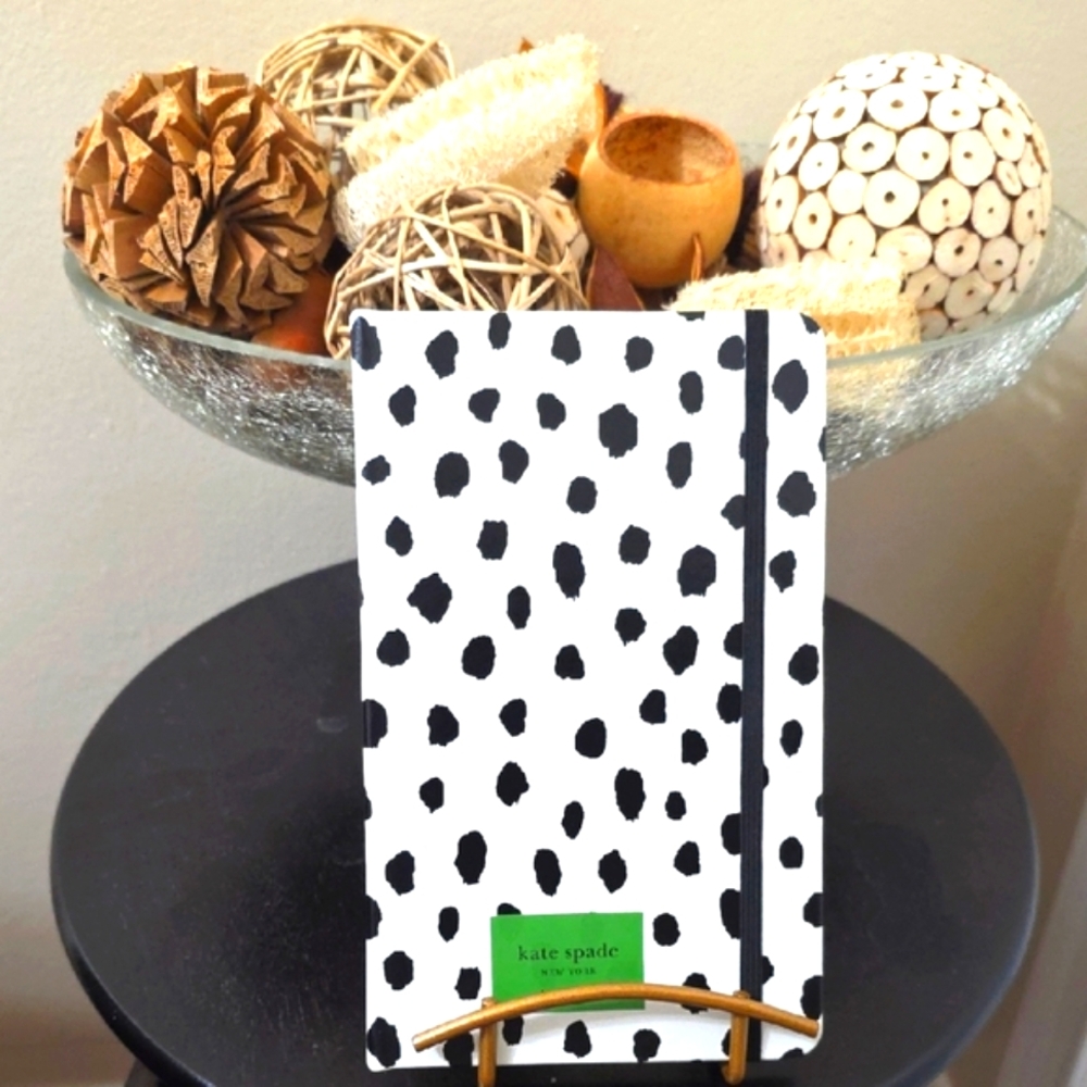 NWT: KATE SPADE NOTEBOOK "TAKE NOTE FLAMINGO DOT" PATTERN